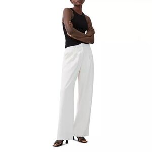French Connection Harry Suiting Trousers in Summer White NWT